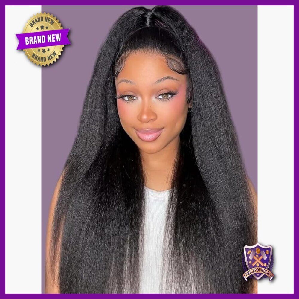 360 Lace Front Wig Human Hair Glueless Pre Plucked 22 Inch